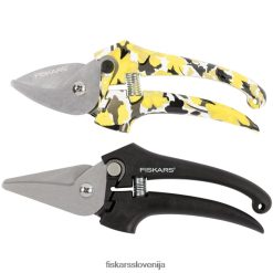 dizajnerski set škarij in škarij (črn) Fiskars N8J8H0200 orodje