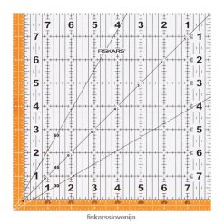 kvadratno akrilno ravnilo (8,5" x 8,5") Fiskars N8J8H0499 orodje